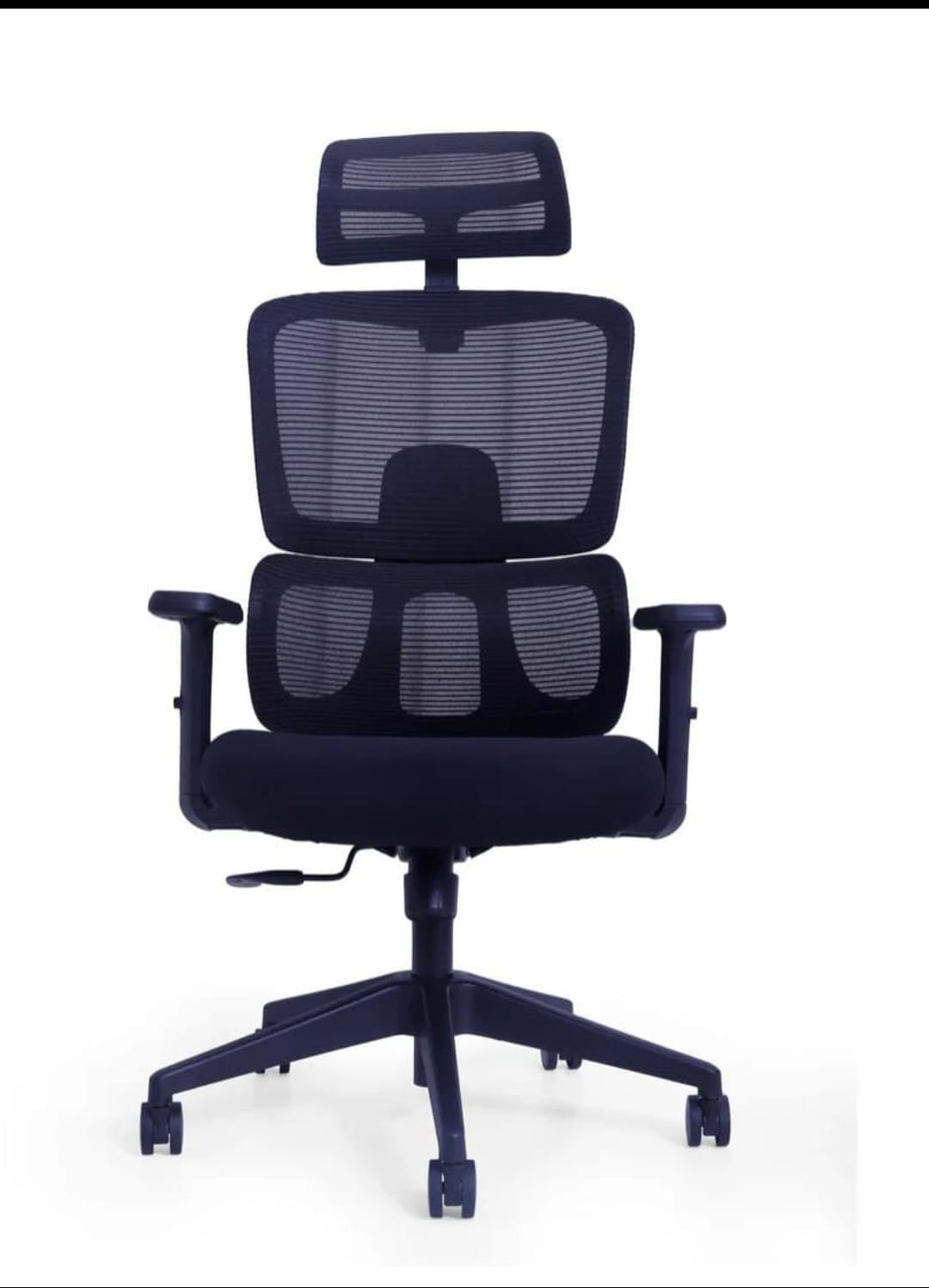 OrthoSpine M1 Ergonomic Office Chair – Adjustable Lumbar & Posture Support, Mesh Back, Black
