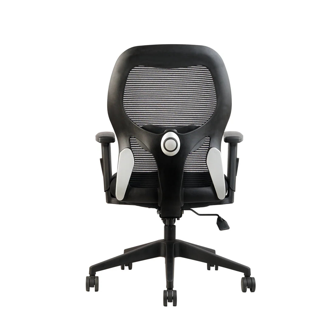 Corporate M1 Ergonomic Office Chair – Lumbar Support, Mesh Back, Height Adjustable, Black