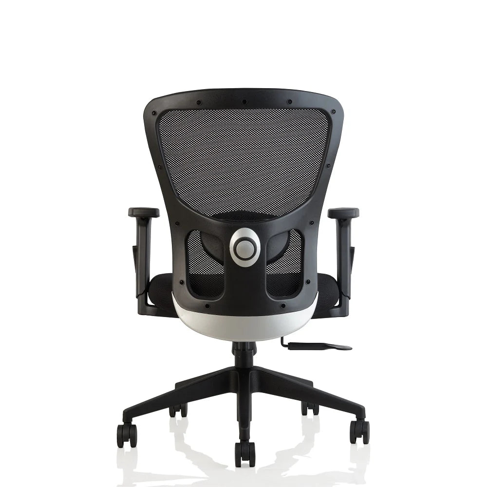 ErgoCore WFH Office Chair – Ergonomic Work From Home Mesh Chair with Lumbar Support, Black